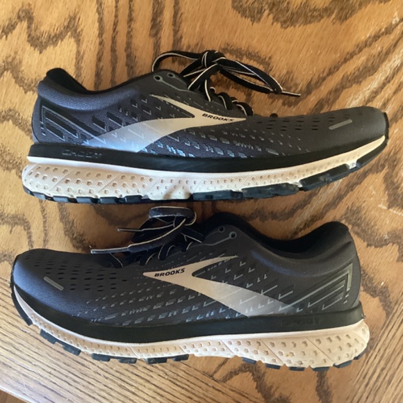 Brooks Ghost 13 Gray Pearl Hushed Violet Running Walking Shoes Women 8 *Small Kn - Picture 5 of 10